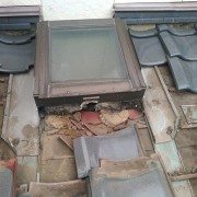 千葉県四街道市木造住宅トップライトからの雨漏り修理 千葉店