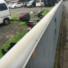 笠木天板には工夫が必要です。 大田店