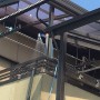 アルミ手摺付き笠木からの雨漏り 泉大津店